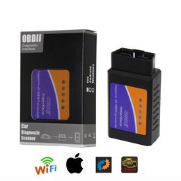 Elm327 Wi-fi OBD2 V1.5 Diagnostic Car Auto Scanner With Best Chip Elm 327 Wifi OBD Suitable For IOS Android/iPhone Windows