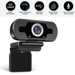 HD1080P Mini Webcam Web Camera Built-in Microphone Live Broadcast Camera USB Video RecorderOnline lesson Home Office Essentials