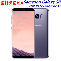 Original refurbished Samsung Galaxy S8 SM-G950F 4G LTE Mobile phone 64GB 5.8 Inch Single Sim 12MP 3000mAh S-series Smartphone