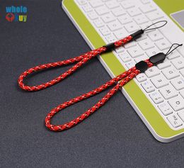 Wrist hand cell phone mobile chain straps keychain charm cords DIY hang rope lariat lanyard for keys camera Camera Cell Phone USB Mp3 Mp4 I