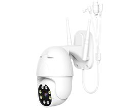 FreeShipping Smart Life PTZ Dome Camera Outdoor Security IP WIFI Alexa Google Home 1080P Auto Tracking Cloud Loudspeaker Audio Night Vision