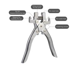 Folding Split Pin Clamp Auto Remote Disassembly Pliers Flip Remover Car Key Fixing Tool Stainless Steel Y200321