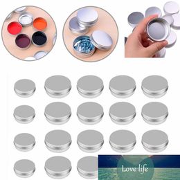 200PCS 5g 10g 15g Aluminium Storage Box Can Jar Container Screw Top Lid for DIY Salves Box Candles Spices Balms Skin Care Samples