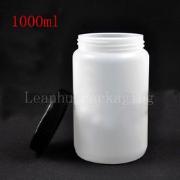 nature plastic seal food jar,Empty cosmetics packaging cans ,1000cc DIY high quality Cosmetic Skin Products Container,wholesale