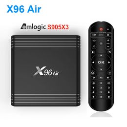 Amlogic S905X3 X96Air 2GB 16GB Android 9.0 TV Box X96 Air QuadCore 2.4G Wifi Support 8K Smart Media Player