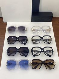 Sunglasses Square Eyeglasses Snakeskin Leather Black/gold Full Rim Optical Frame Mm Gafas De Sol Fashion Sunglasses Glasses Frames Eyewear Wth Box XH99