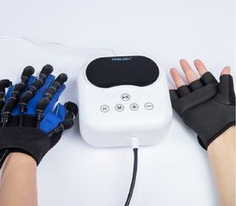 Equipamento poderoso do equipamento de reabilitação do dedo da mão Mão luvas do robô para pacientes com hemiplegia
