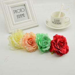 50pcs Artificial Flower Cheap Wedding Accessories Decoration For The Garden Glass Creative Valentines Gift Diy Wreaths S jllJZd