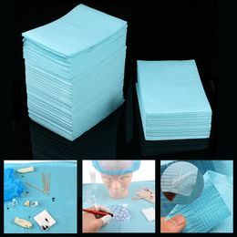 500Pcs Disposable Tattoo Clean Pad Waterproof Medical Paper Tablecloths Mat Double Layer Sheets Tattoo Accessories 45*33cm