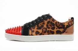 Leopard Red Bottom Shoes Men Online | Leopard Red Bottom Shoes Men ...