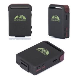 TK102B Realtime Car GPS Tracker GSM/GPRS/GPS Navigation Vehicle Tracker Quad Band Tracking Device With Memory Slot and two battery