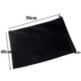 Big Very Large Size 40x50 cm Black/Red/Beige/Brown Velvet For Tablet PC Computer Christmas Wedding Packaging Gift Bags