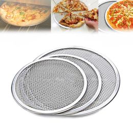Flat Mesh Pizza Screen Oven Baking Tray Net Bakeware Cookware kitchen baking tool