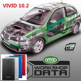 2021 Hot selling Auto motive Repair Soft-ware Vivid Workshop 10.2 data car Auto Repair Soft-ware Up To 2010, Vivid Workshop 10.2 fast shipping