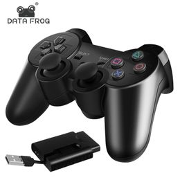 2.4G Wireless Game Controller PS2/PS3 Remote Android Phone/TV Box/Smart TV Joystick Vibration Gamepad PC