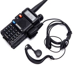 Universal two ways ham radio earpiece for baofeng BF-888S uv5r walkie talkie 992 unilateral ear phone k-plug