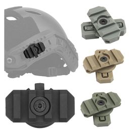 Outdoor Sports Airsoft Gear Accessory Tactical Fast Helmet Wing Mount Side Rail Mount Picatinny Adapter NO01-164