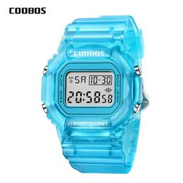 Luxury Ladies LED Wrist Watches Minimalist Pink White Digital Watch Girls Gifts Waterproof Sport Clock Montre Femme Horloges Wristwatches