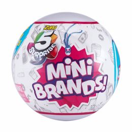 5 Surprise Mini Brands Capsule Collectible Mystery Ball 1 piece of 5 petal Different Miniature Gadget Fake Food Blind Box Toy 220725