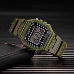 Wristwatches Men's Digital Watches Led Electronic Wristwatch Military Sports Men Women Unisex Watch Silicone Band Waterproof Reloj Hombr