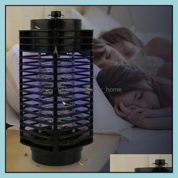 Pest Control Household Sundries Home Garden Electronic Mosquito Killer Insect Bug Zapper Trap Pocatalyst Fly Uv Night Light Lamp For Bedro