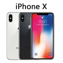 Original Refurbished iPhone X IX face id Unlocked Phones Hexa Core Rom 64GB/256GB iOS13 5.8 inch 12MP 4G Lte Cellphone