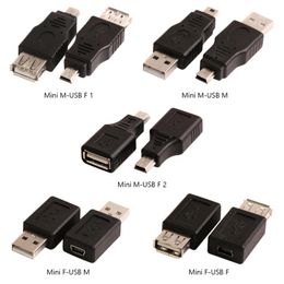 Mini USB Male to USB2.0 Female/Male Adapter Converter Data Sync Connector for MP4 Tablet Smartphone