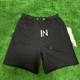 Cartas masculinas shorts femininos impressos shorts básicos casuais calças esportivas de praia