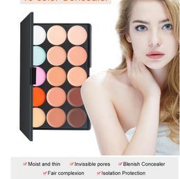 Professional Cream Foundation and Camouflage Concealer Palette - 15 Color Ultra Contour Kit