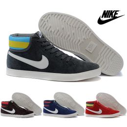Nike Blazer 3 Easthan Mid High Cut Casual Shoes For Men High Quality Skate Shoes Cheap Classic Campus Fur Winter Sneakers Boots Size 6.5-10