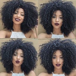Hot Sell 4a,4b,4c Brazilian kinky curly Clip In human Hair Extensions Full Head natural color G-EASY clips for african american hair