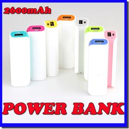 Wholesale-New 2600mah Romoss usb power bank backup portable rechargeable battery bank travel mini powerbank for iphone 6 5 samsung galaxy S5
