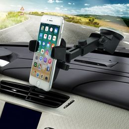 New Easy One Touch Car Mount Universal Phone Holder for iPhone X 8/8s 7 7 Plus 6Samsung Galaxy S8 Note 8