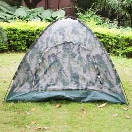 Rehomy Tienda de Campa/ña Tienda de Camuflaje a Prueba de Agua Protecci/ón UV Tienda Grande para Picnic Familiar Senderismo Al Aire Libre 3 Personas