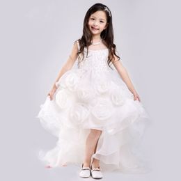 White bridesmaid dresses age 10