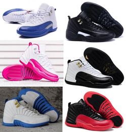 Discount Jordan Retro Sneakers Sale Sale China Jordan Shoes 12 Basketball Sneakers Women Men Taxi Playoffs