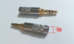 20pcs new Stereo 3.5mm 3 Pole Repair Headphone Jack Plug Cable Audio Solder