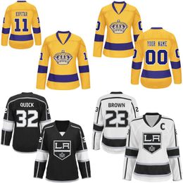 Wholesale Lady Angeles Kings Jersey Drew Doughty Derek Forbort Adrian Kempe Dwight King Custom Hockey Jerseys Any Name and Any Number