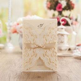 Gold wedding invitations online