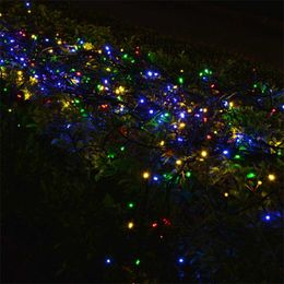 Wholesale-Solar string 7M 50 LED Powered Xmas garland fairy Camping christmas decoration waterproof Outdoor garden solar led light lamp