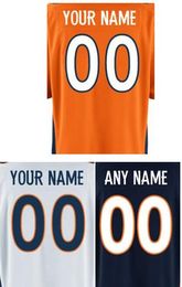 Wholesale Custom Denver Emmanuel Sanders Derek Wolfe Terrell Davis Jake Butt Von Miller your name your number Customized stitched jerseys