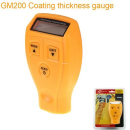 Freeshipping digital coating thickness gauge 0-1.8mm/0-71.0mil Car Painting Paint Thickness Meter Car Diagnostic Tool