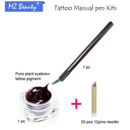 stylo plume kit sourcils