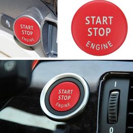 Car Engine START Button Replace Cover STOP Switch Accessories Key Decor for BMW X1 X5 E70 X6 E71 Z4 E89 3 5289H