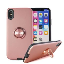 For iphone 9 6.1 Hybrid TPU PC Armor Phone Case 2 in 1 case For iphone 9 plus 6.5 with stand