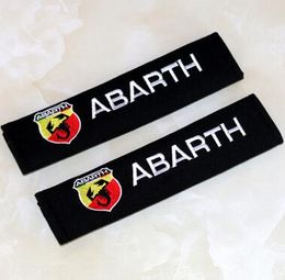 Car Styling Seat Belt Cover Pad auto sticker fit for fiat punto abarth 500 stilo ducato palio bravo doblo Car-styling