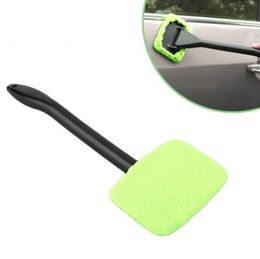Blue/Green Windshield Easy Cleaner Microfiber Auto Window Cleaner Clean Hard-To-Reach Windows for Car Home Hot Drop Shipping
