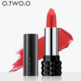 O.TWO.O 15colors Magical kiss Lipstick Matte Long Lasting Kissproof Waterproof Matte Lip gross gift for girlfriend