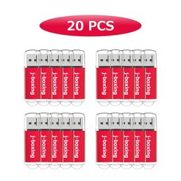 20pcs 512MB USB 2.0 Flash Drive Rectangle Flash Pen Drive High Speed Thumb Memory Stick Storage for Computer Laptop Tablet Mac Multicolors