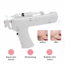 Professional High Pressure Injection Mesotherapy Meso Gun Vanadium Titanium Device Skin Whitening Lifting Needle Free Wrinkle Removal